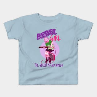 Rebel Girl Kids T-Shirt